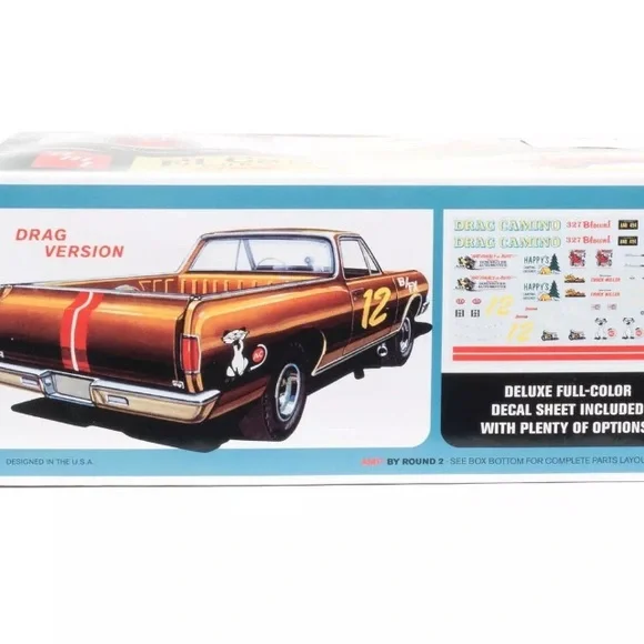 AMT 65 El Camino Pickup With Custom Camper Model Kit - Picture 3 of 3